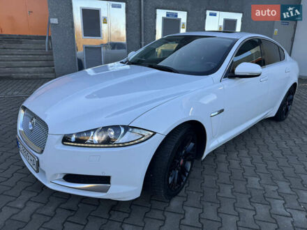 Ягуар ХФ 2013 в Львове на Automoto.ua Белый Ягуар ХФ, объемом двигателя 2 л и пробегом 212 тыс. км за 11700 $, фото 1 на Automoto.ua
