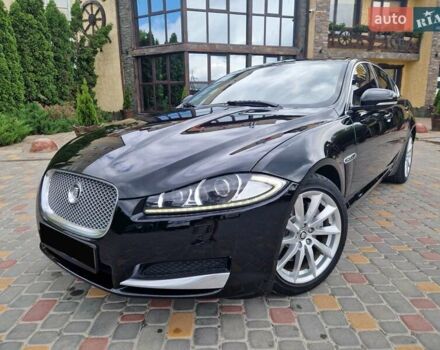 Черный Ягуар ХФ, объемом двигателя 2.2 л и пробегом 269 тыс. км за 14800 $, фото 3 на Automoto.ua