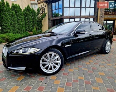 Черный Ягуар ХФ, объемом двигателя 2.2 л и пробегом 269 тыс. км за 14800 $, фото 1 на Automoto.ua