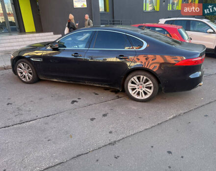 Черный Ягуар ХФ, объемом двигателя 3 л и пробегом 177 тыс. км за 18500 $, фото 4 на Automoto.ua