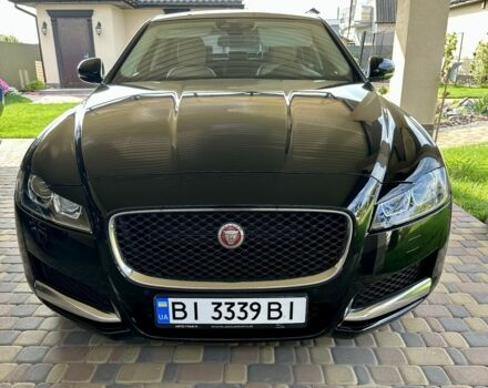 Чорний Ягуар ХФ, об'ємом двигуна 2 л та пробігом 110 тис. км за 25500 $, фото 1 на Automoto.ua