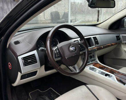 Черный Ягуар ХФ, объемом двигателя 3 л и пробегом 150 тыс. км за 8000 $, фото 4 на Automoto.ua