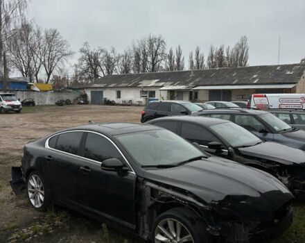 Черный Ягуар ХФ, объемом двигателя 3 л и пробегом 150 тыс. км за 8000 $, фото 1 на Automoto.ua