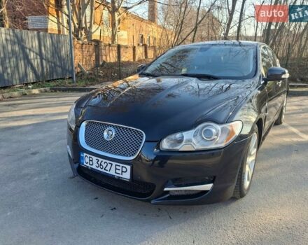 Черный Ягуар ХФ, объемом двигателя 2.97 л и пробегом 233 тыс. км за 9300 $, фото 1 на Automoto.ua