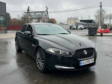 Черный Ягуар ХФ, объемом двигателя 2.97 л и пробегом 282 тыс. км за 9500 $, фото 1 на Automoto.ua