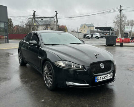 Черный Ягуар ХФ, объемом двигателя 2.97 л и пробегом 285 тыс. км за 9300 $, фото 1 на Automoto.ua