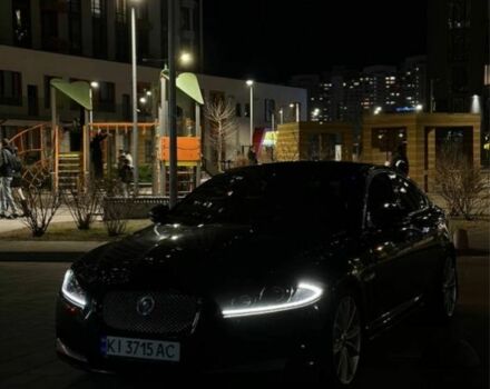 Черный Ягуар ХФ, объемом двигателя 3 л и пробегом 188 тыс. км за 11800 $, фото 1 на Automoto.ua