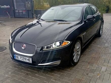 Черный Ягуар ХФ, объемом двигателя 2 л и пробегом 51 тыс. км за 14500 $, фото 1 на Automoto.ua