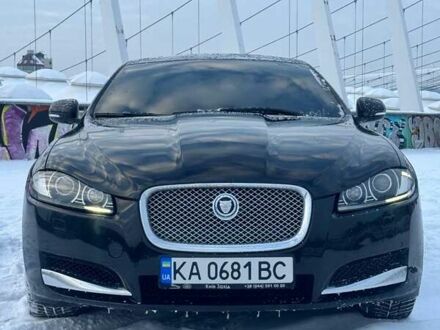 Черный Ягуар ХФ, объемом двигателя 2 л и пробегом 150 тыс. км за 12500 $, фото 1 на Automoto.ua