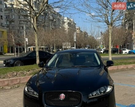 Черный Ягуар ХФ, объемом двигателя 3 л и пробегом 123 тыс. км за 16500 $, фото 1 на Automoto.ua