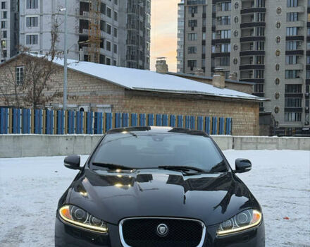 Черный Ягуар ХФ, объемом двигателя 3 л и пробегом 89 тыс. км за 13999 $, фото 1 на Automoto.ua