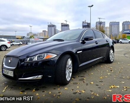Черный Ягуар ХФ, объемом двигателя 2 л и пробегом 129 тыс. км за 16200 $, фото 1 на Automoto.ua