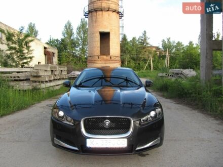 Чорний Ягуар ХФ, об'ємом двигуна 2 л та пробігом 218 тис. км за 9900 $, фото 1 на Automoto.ua