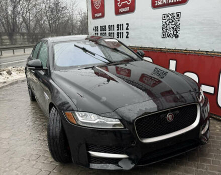 Черный Ягуар ХФ, объемом двигателя 3 л и пробегом 106 тыс. км за 11500 $, фото 1 на Automoto.ua