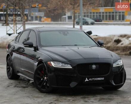 Черный Ягуар ХФ, объемом двигателя 2.99 л и пробегом 122 тыс. км за 19500 $, фото 1 на Automoto.ua