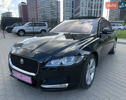Чорний Ягуар ХФ, об'ємом двигуна 2 л та пробігом 150 тис. км за 18700 $, фото 1 на Automoto.ua
