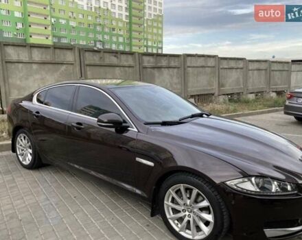 Коричневый Ягуар ХФ, объемом двигателя 2 л и пробегом 180 тыс. км за 12100 $, фото 1 на Automoto.ua