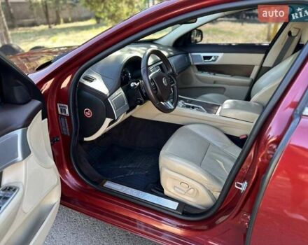 Ягуар ХФ 2012 у Одесі на Automoto.ua Червоний Ягуар ХФ, об'ємом двигуна 2.97 л та пробігом 54 тис. км за 11800 $, фото 13 на Automoto.ua