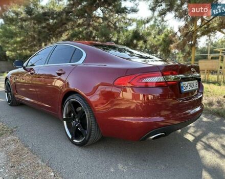 Ягуар ХФ 2012 у Одесі на Automoto.ua Червоний Ягуар ХФ, об'ємом двигуна 2.97 л та пробігом 54 тис. км за 11800 $, фото 7 на Automoto.ua