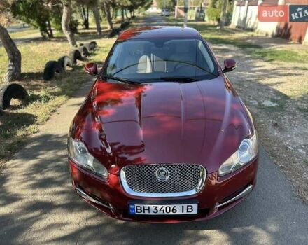 Ягуар ХФ 2012 у Одесі на Automoto.ua Червоний Ягуар ХФ, об'ємом двигуна 2.97 л та пробігом 54 тис. км за 11800 $, фото 2 на Automoto.ua