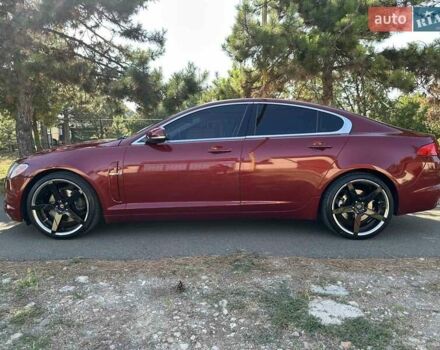 Ягуар ХФ 2012 у Одесі на Automoto.ua Червоний Ягуар ХФ, об'ємом двигуна 2.97 л та пробігом 54 тис. км за 11800 $, фото 6 на Automoto.ua