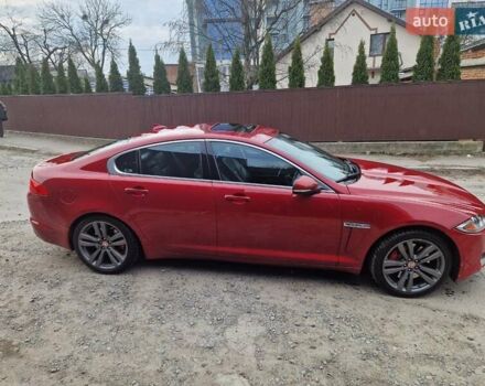 Червоний Ягуар ХФ, об'ємом двигуна 3 л та пробігом 157 тис. км за 18500 $, фото 1 на Automoto.ua