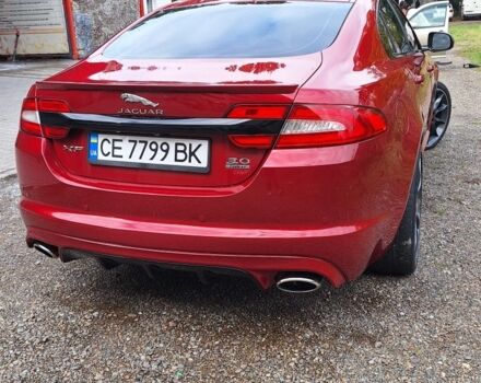 Красный Ягуар ХФ, объемом двигателя 3 л и пробегом 150 тыс. км за 15196 $, фото 12 на Automoto.ua