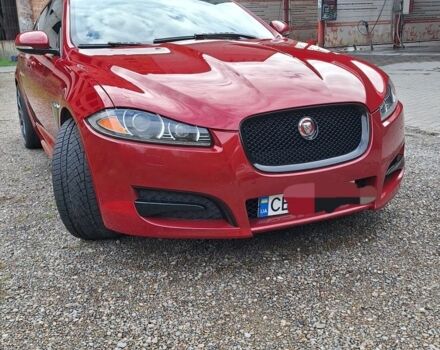 Красный Ягуар ХФ, объемом двигателя 3 л и пробегом 150 тыс. км за 15196 $, фото 7 на Automoto.ua