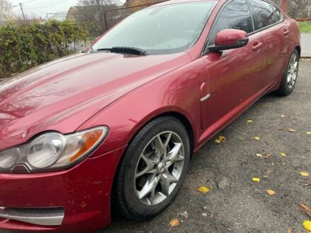 Красный Ягуар ХФ, объемом двигателя 4.2 л и пробегом 3 тыс. км за 9000 $, фото 1 на Automoto.ua