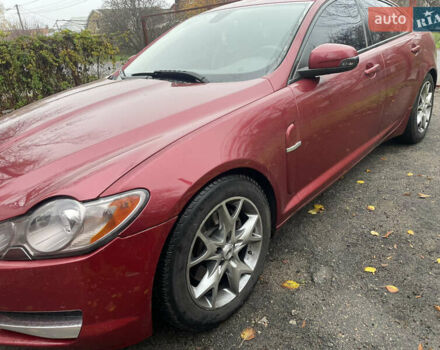Червоний Ягуар ХФ, об'ємом двигуна 4.2 л та пробігом 100 тис. км за 9500 $, фото 1 на Automoto.ua