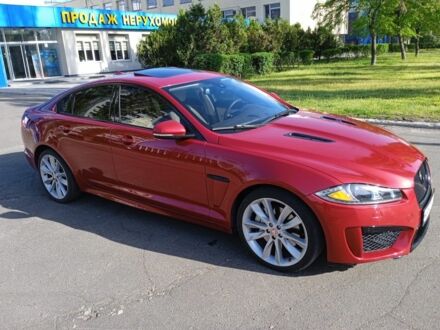 Ягуар ХФ 2015 в Киеве на Automoto.ua Красный Ягуар ХФ, объемом двигателя 3 л и пробегом 110 тыс. км за 16430 $, фото 1 на Automoto.ua