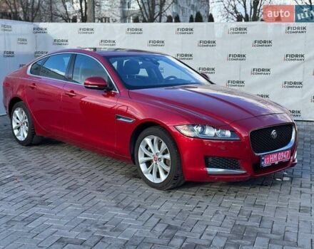 Червоний Ягуар ХФ, об'ємом двигуна 2 л та пробігом 214 тис. км за 10800 $, фото 1 на Automoto.ua