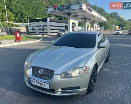 Желтый Ягуар ХФ, объемом двигателя 2.97 л и пробегом 120 тыс. км за 7500 $, фото 1 на Automoto.ua