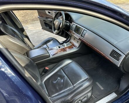 Синий Ягуар ХФ, объемом двигателя 3 л и пробегом 239 тыс. км за 6500 $, фото 6 на Automoto.ua