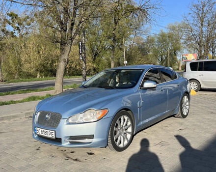 Синий Ягуар ХФ, объемом двигателя 2.72 л и пробегом 277 тыс. км за 7700 $, фото 1 на Automoto.ua