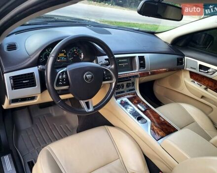 Синий Ягуар ХФ, объемом двигателя 2.97 л и пробегом 63 тыс. км за 14000 $, фото 11 на Automoto.ua