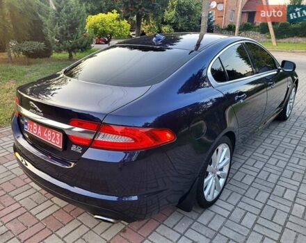 Синий Ягуар ХФ, объемом двигателя 2.97 л и пробегом 63 тыс. км за 14000 $, фото 17 на Automoto.ua