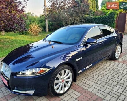 Синий Ягуар ХФ, объемом двигателя 2.97 л и пробегом 63 тыс. км за 14000 $, фото 4 на Automoto.ua