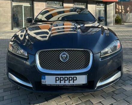 Синий Ягуар ХФ, объемом двигателя 2 л и пробегом 195 тыс. км за 11500 $, фото 1 на Automoto.ua