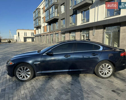 Синий Ягуар ХФ, объемом двигателя 2 л и пробегом 195 тыс. км за 11500 $, фото 6 на Automoto.ua