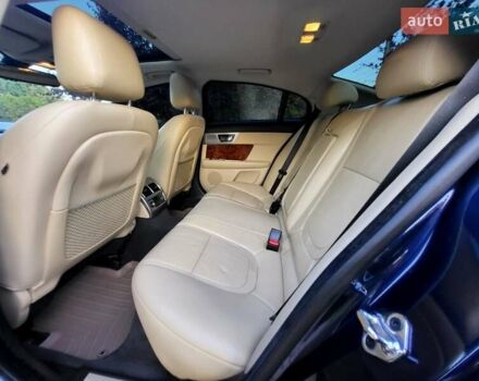 Синий Ягуар ХФ, объемом двигателя 2.97 л и пробегом 63 тыс. км за 14000 $, фото 9 на Automoto.ua