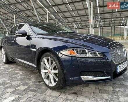 Синий Ягуар ХФ, объемом двигателя 2.97 л и пробегом 96 тыс. км за 16500 $, фото 2 на Automoto.ua