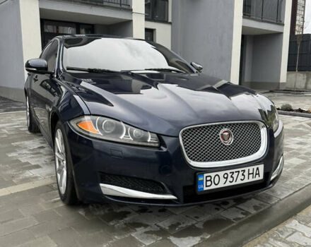 Синій Ягуар ХФ, об'ємом двигуна 2 л та пробігом 200 тис. км за 10500 $, фото 1 на Automoto.ua
