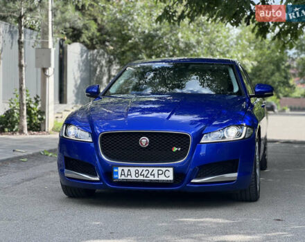 Синій Ягуар ХФ, об'ємом двигуна 2 л та пробігом 154 тис. км за 16500 $, фото 1 на Automoto.ua