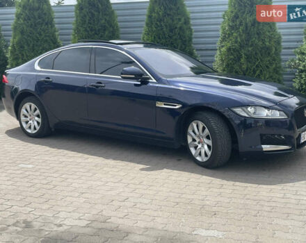Синий Ягуар ХФ, объемом двигателя 2 л и пробегом 173 тыс. км за 15750 $, фото 6 на Automoto.ua