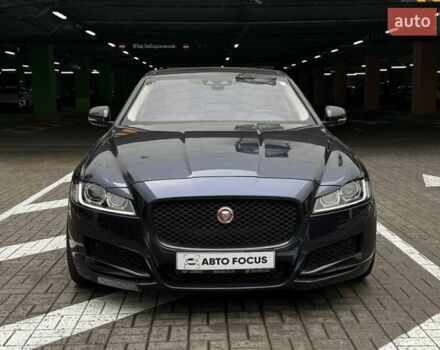 Синий Ягуар ХФ, объемом двигателя 3 л и пробегом 131 тыс. км за 17990 $, фото 2 на Automoto.ua