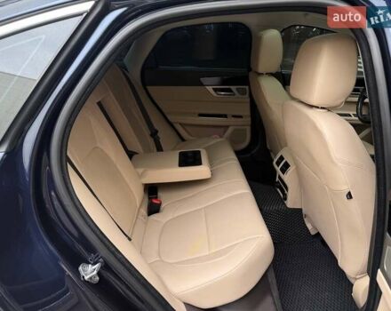 Синий Ягуар ХФ, объемом двигателя 3 л и пробегом 131 тыс. км за 17990 $, фото 11 на Automoto.ua