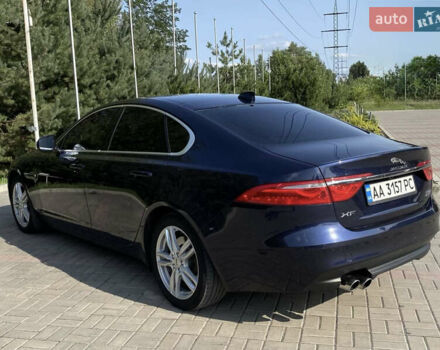 Синий Ягуар ХФ, объемом двигателя 2 л и пробегом 122 тыс. км за 16990 $, фото 3 на Automoto.ua