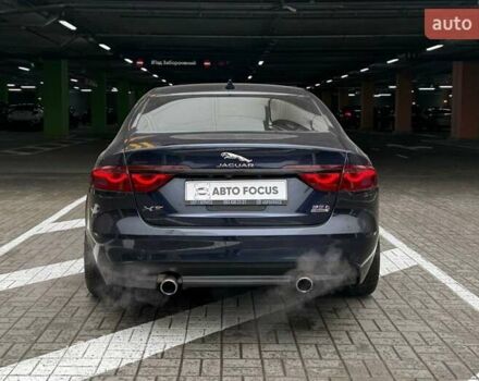 Синий Ягуар ХФ, объемом двигателя 3 л и пробегом 131 тыс. км за 17990 $, фото 6 на Automoto.ua