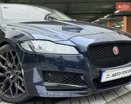 Синій Ягуар ХФ, об'ємом двигуна 3 л та пробігом 131 тис. км за 19990 $, фото 1 на Automoto.ua